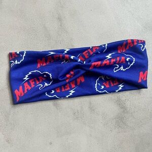 Buffalo Bills homemade headband